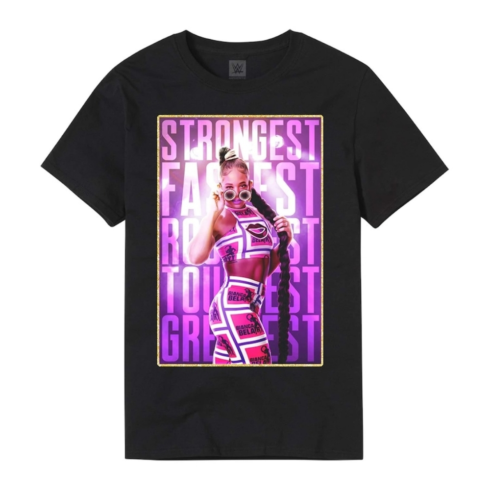 WWE "Bianca" Greatest Tshirt (NEW)